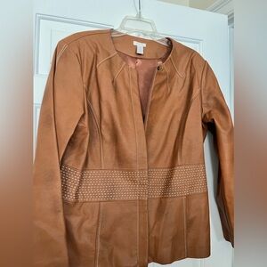 Tan Leather Jacket